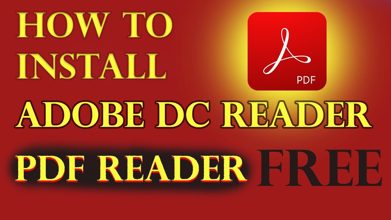 pdf reader installer free download